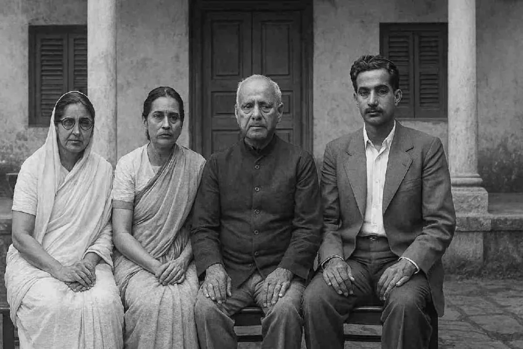 सुभाष चंद्र बोस के परिवार का दुर्लभ चित्र