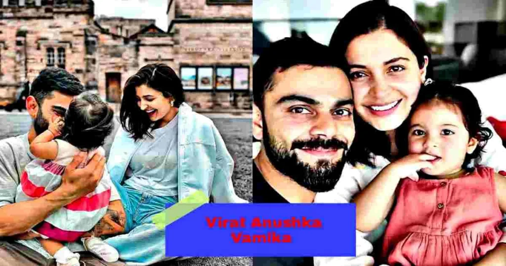 Virat Kohli Anushka Sharma with Daughter Vamika