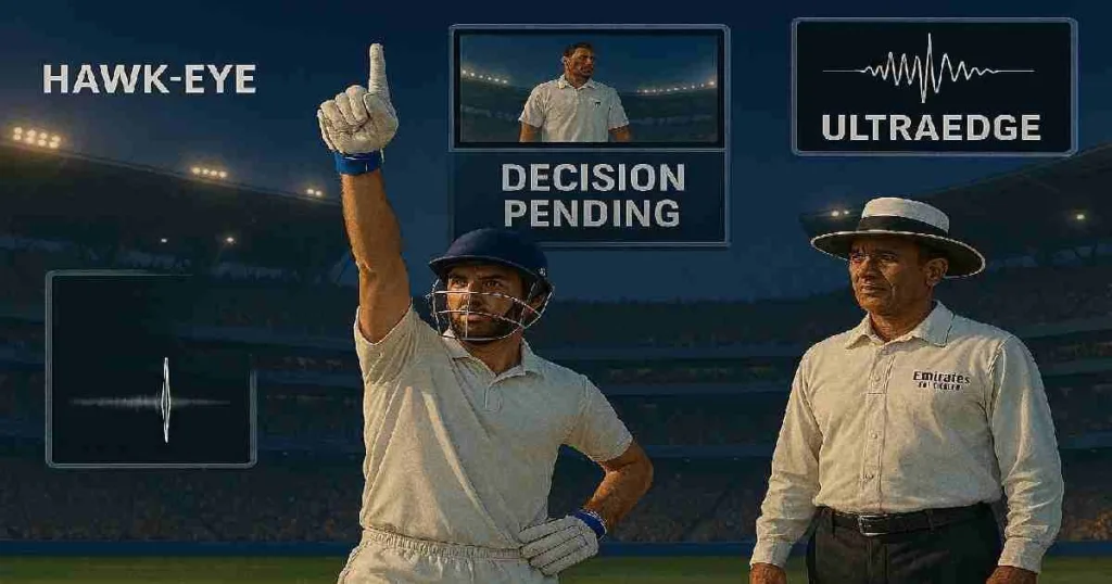 क्रिकेट में Umpire’s Call - LBW निर्णय में आंशिक स्टंप हिट