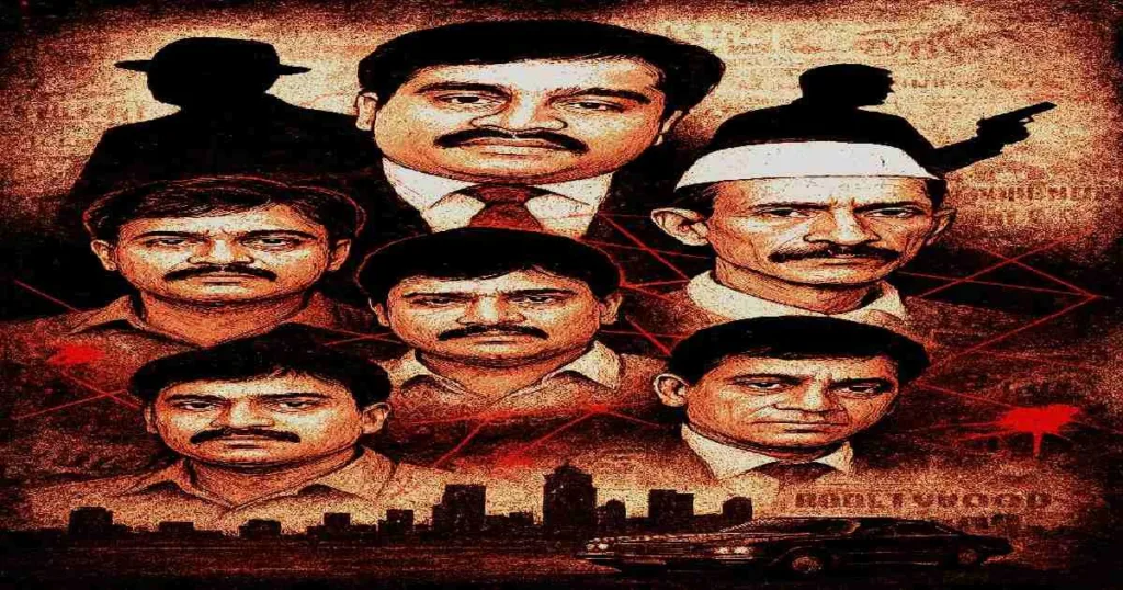 1990s Mumbai underworld with old Bollywood cinemas