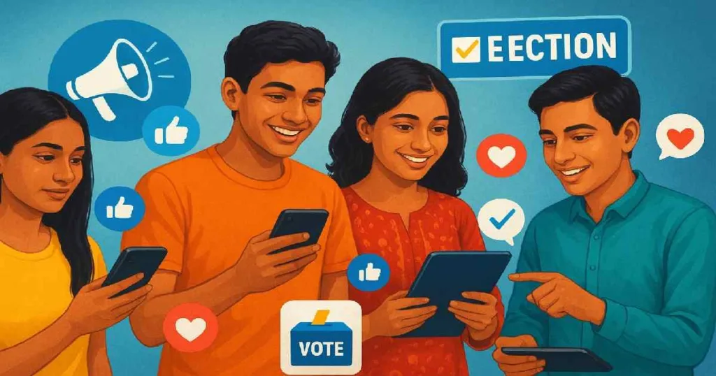 युवा मतदाता और डिजिटल राजनीति का प्रभाव