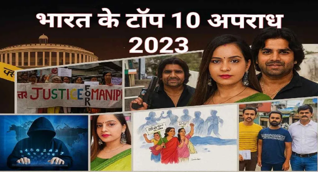 भारत के टॉप 10 अपराध 2023 – हत्या, चोरी और संसद घुसपैठ