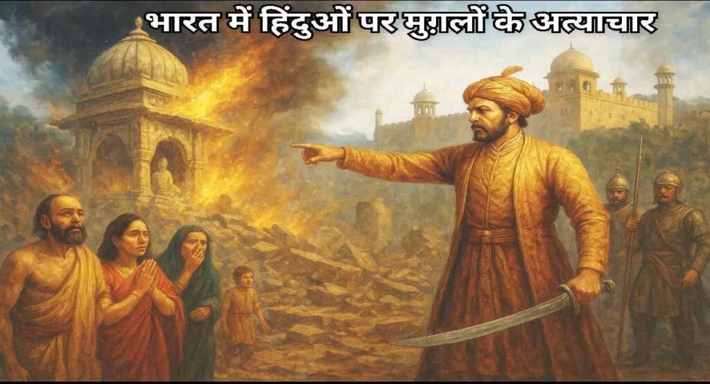भारत में हिंदुओं पर मुग़लों के अत्याचार, मंदिर विध्वंस, औरंगज़ेब, हिंदू प्रतिरोध