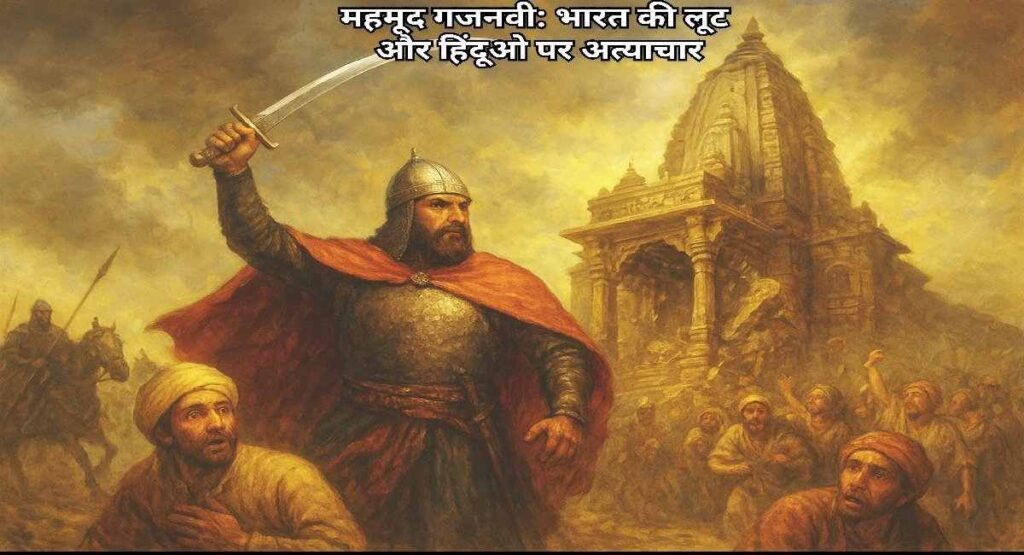 महमूद गजनवी के भारत आक्रमण और हिन्दू मंदिरों पर लूट